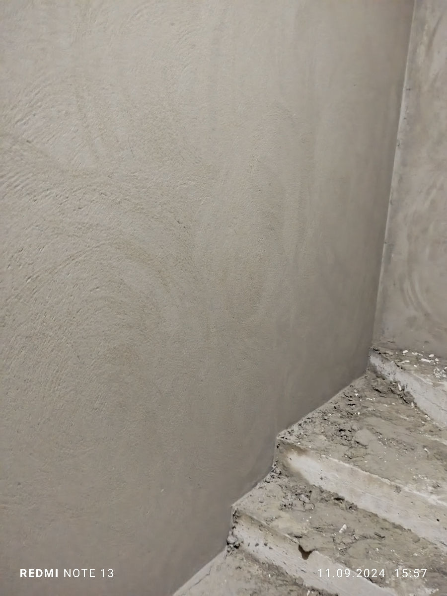 Tencuială manuală  nisip ciment  șapă (стяжка) foto 7