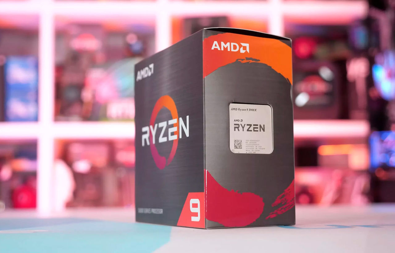 Новый AMD Ryzen 9 5900X Box