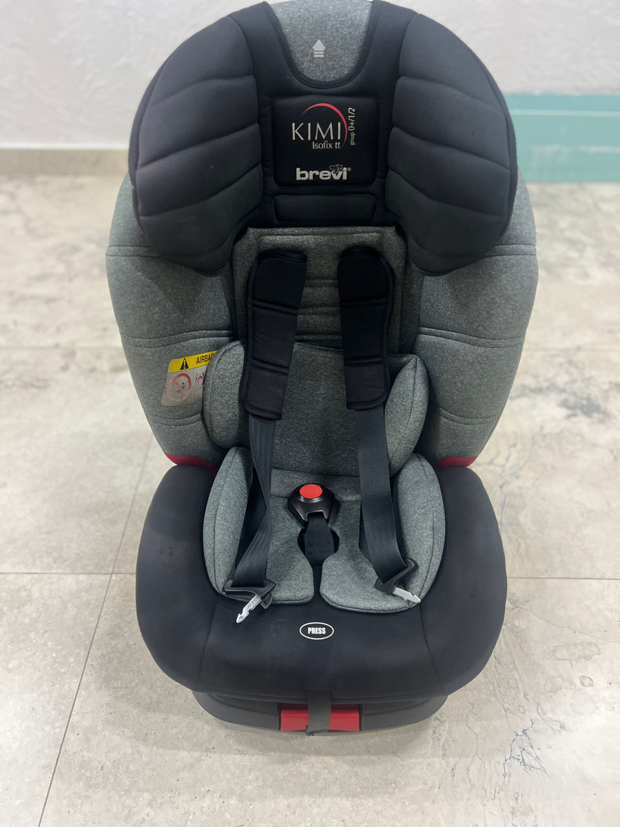 Автокресло Brevi Kimi Isofix 0-25 кг чёрный фото 0