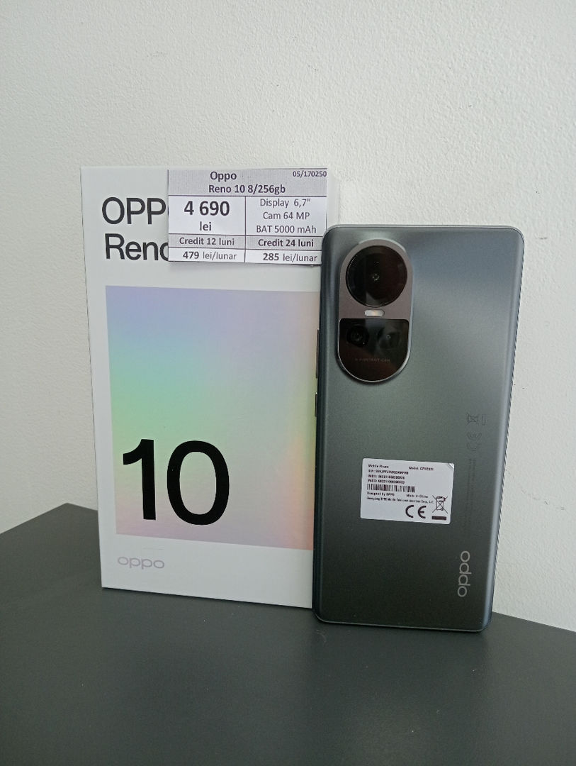 Oppo reno 10  8/256gb 4290 lei foto 0