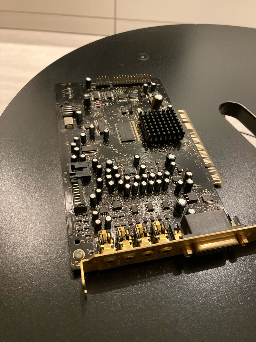 Soudcard creative sound blaster x fi