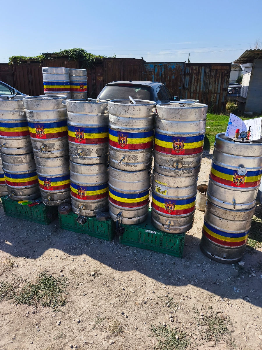 Cheguri (Butoie) Inox Alimentar de 50 Litre cu tot cu robinet  foto 7