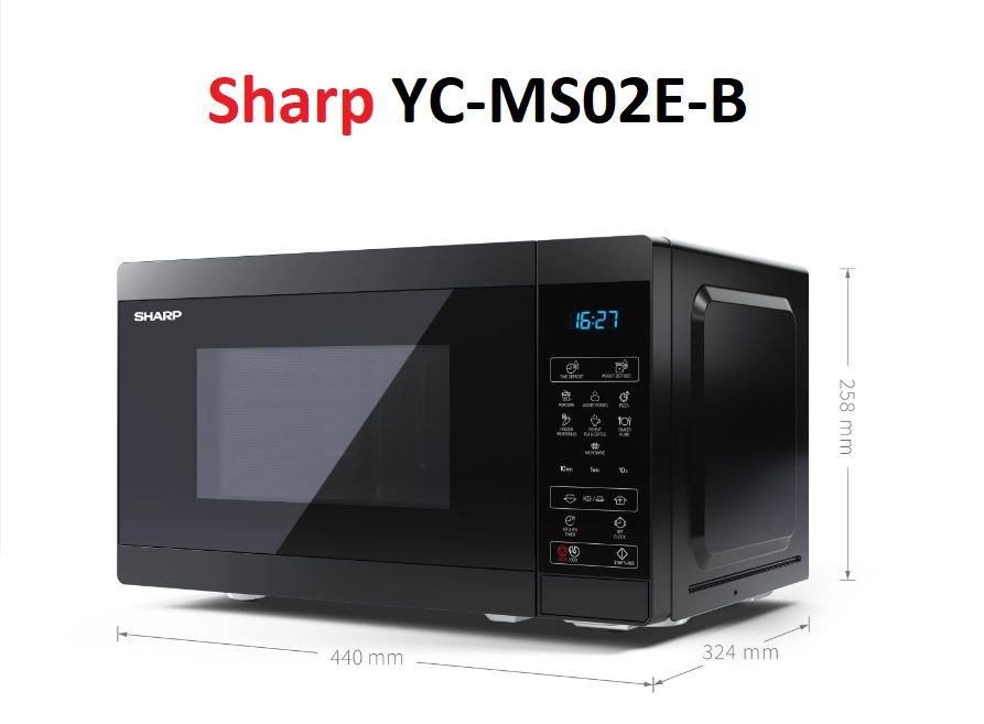 Cuptor cu microunde Sharp YC-MS02E-S       умная и удобная помощница на кухне! foto 3