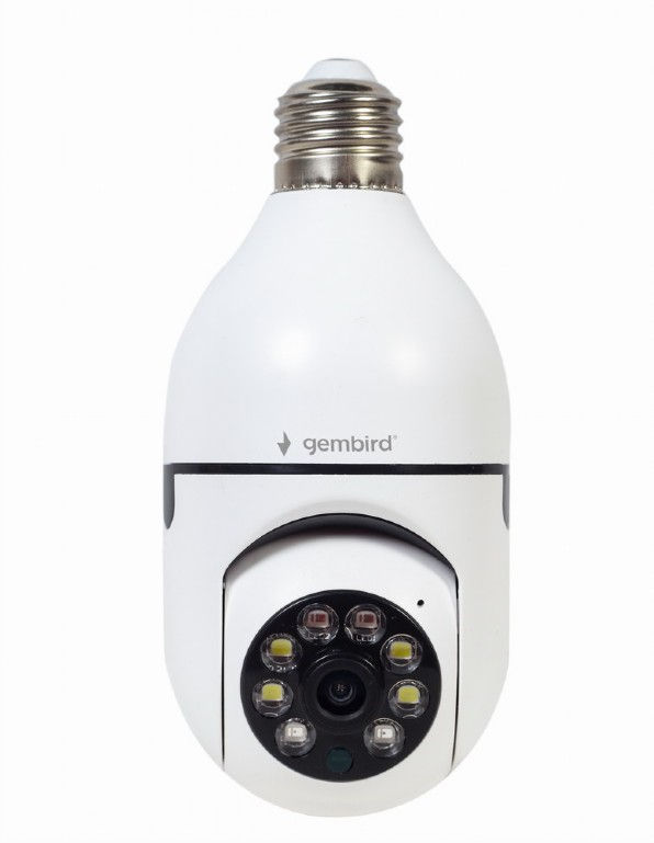 Cameră WiFi Gembird Rotativa 2 Megapixeli TSL-CAM-WRHD-01, E27 foto 7