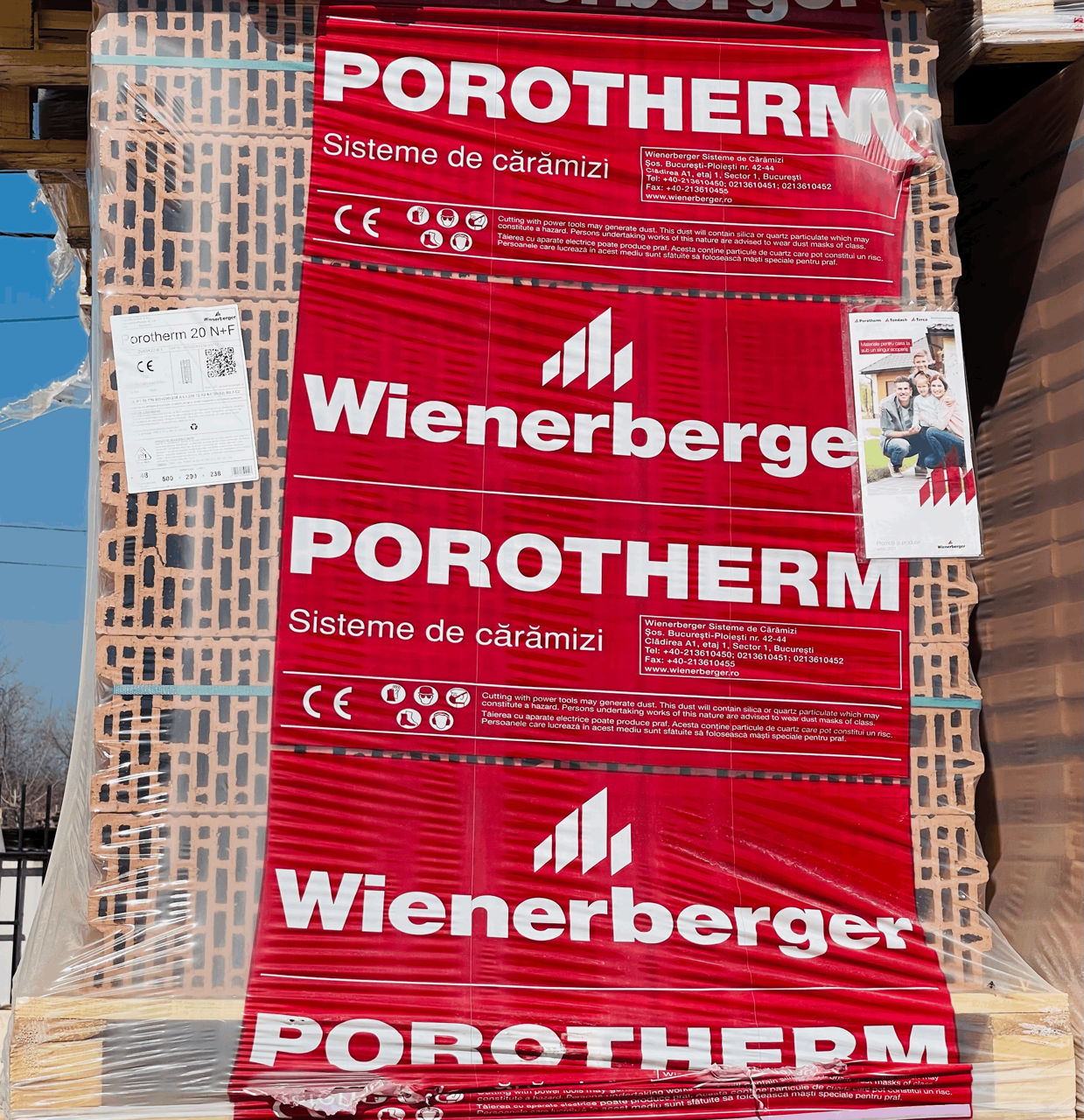 Caramida 11.5cm,15 cm, 20cm pentru pereti despartitori! Перегородки Porotherm, Brikston в наличии! foto 8