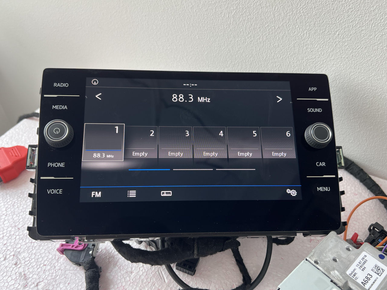 Monitor 8" 9.2" Discover PRO MIB2 MIb 2.5 Harman STD2 Touch Carplay  G7 G 7.5 Passat B8 Tiguan Jetta foto 1