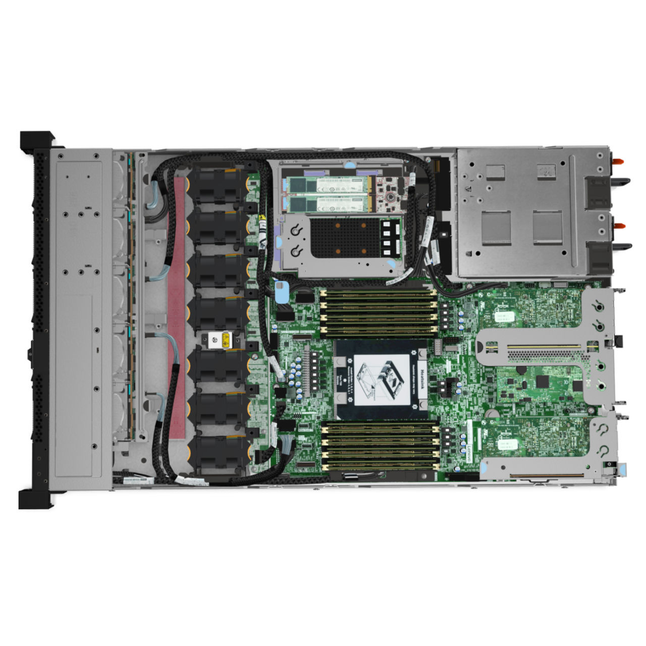 Lenovo ThinkSystem SR635 7Y99 1U foto 3