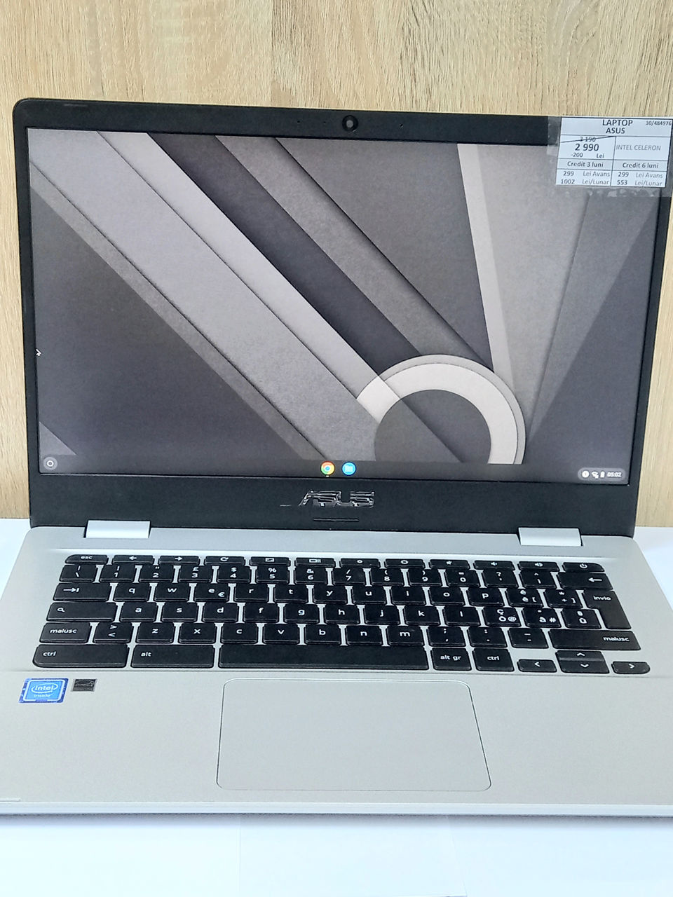 ASUS Chromebook Girevole A 180 Gradi, Display HD Da 14 - Foto 5