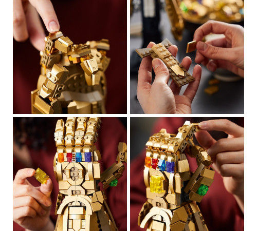 Lego Super Heroes 76191 Конструктор "Перчатка бесконечности" (590 дет.) 18+ foto 1