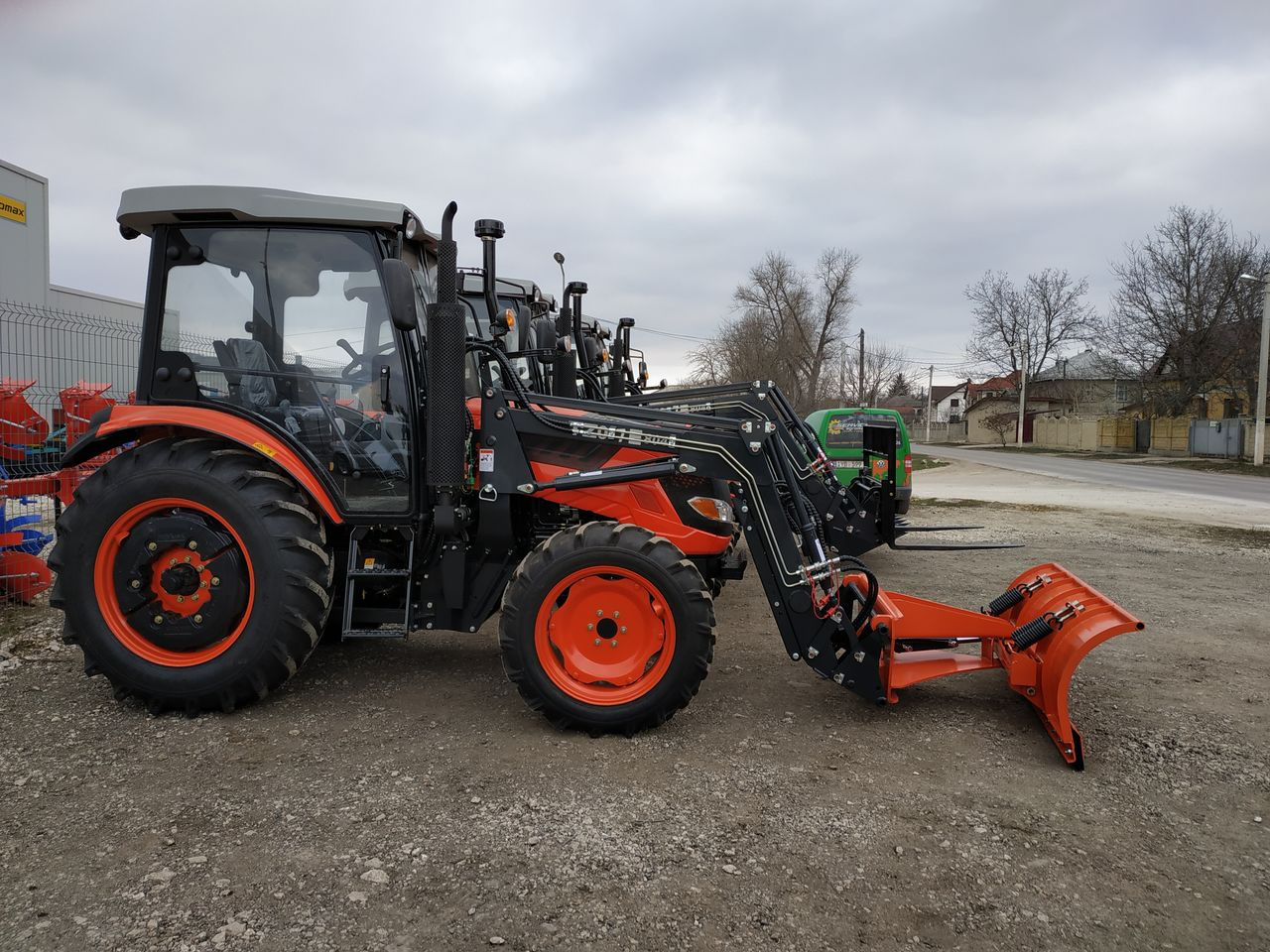 Tractor Agromax FL804C cu încărcător frontal (80 CP) foto 7