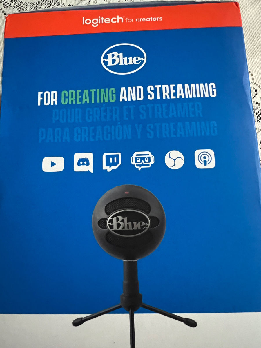 Vind microfon premium, brand Logitech Blue Snowball Ice foto 3