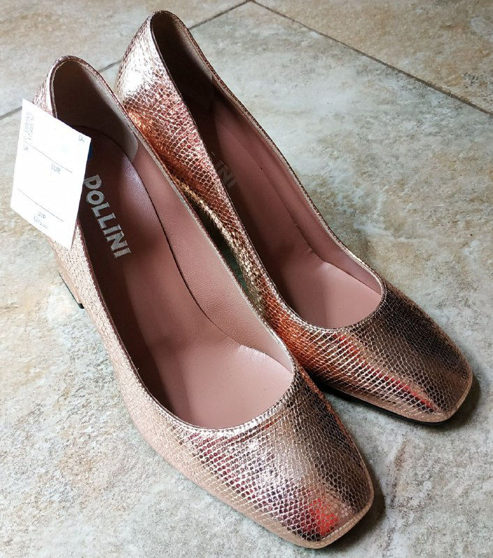 Нарядные женские туфли Pollini EU 39, Made in Italy, piele naturala ...