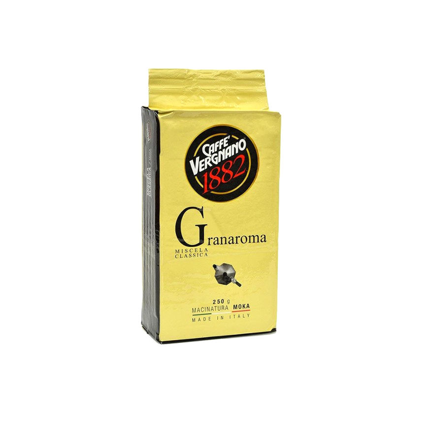 Cafea Vergnano Macinata Moka "Gran Aroma" Echilibrata Livrare Moldova foto 0