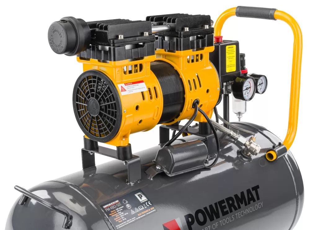 Compresor Fara Ulei Powermat Pm-Kbo-50T - xs - Livrare foto 2