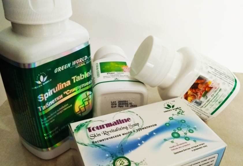 Spirulina Green World, 500 pastile