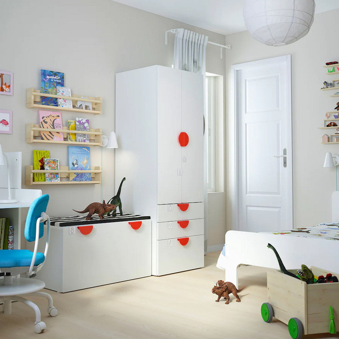 Set dulap + comodă pentru copii Ikea фото 0