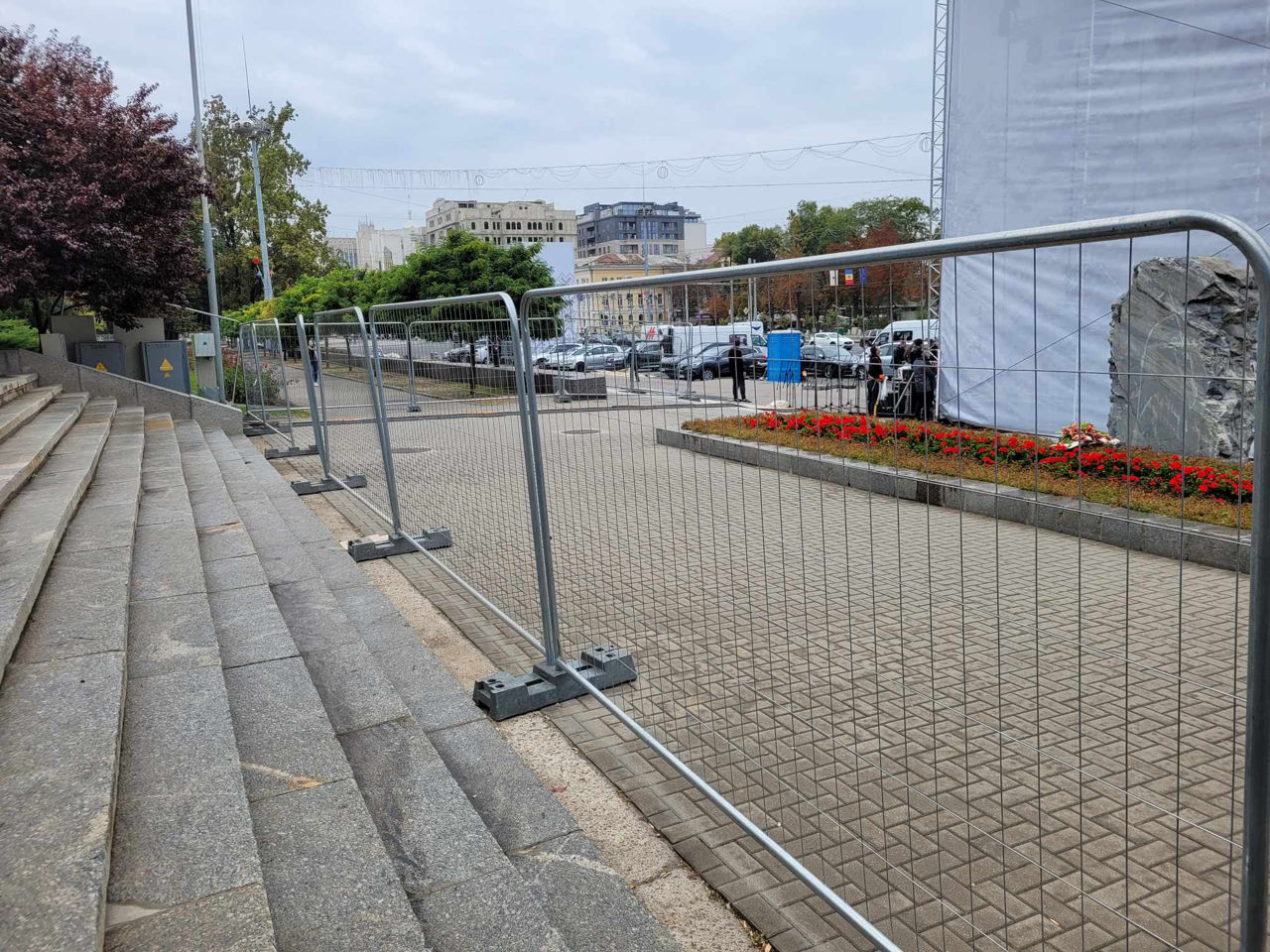 Garduri mobile pentru delimitare evenimente, gard mobil foto 3