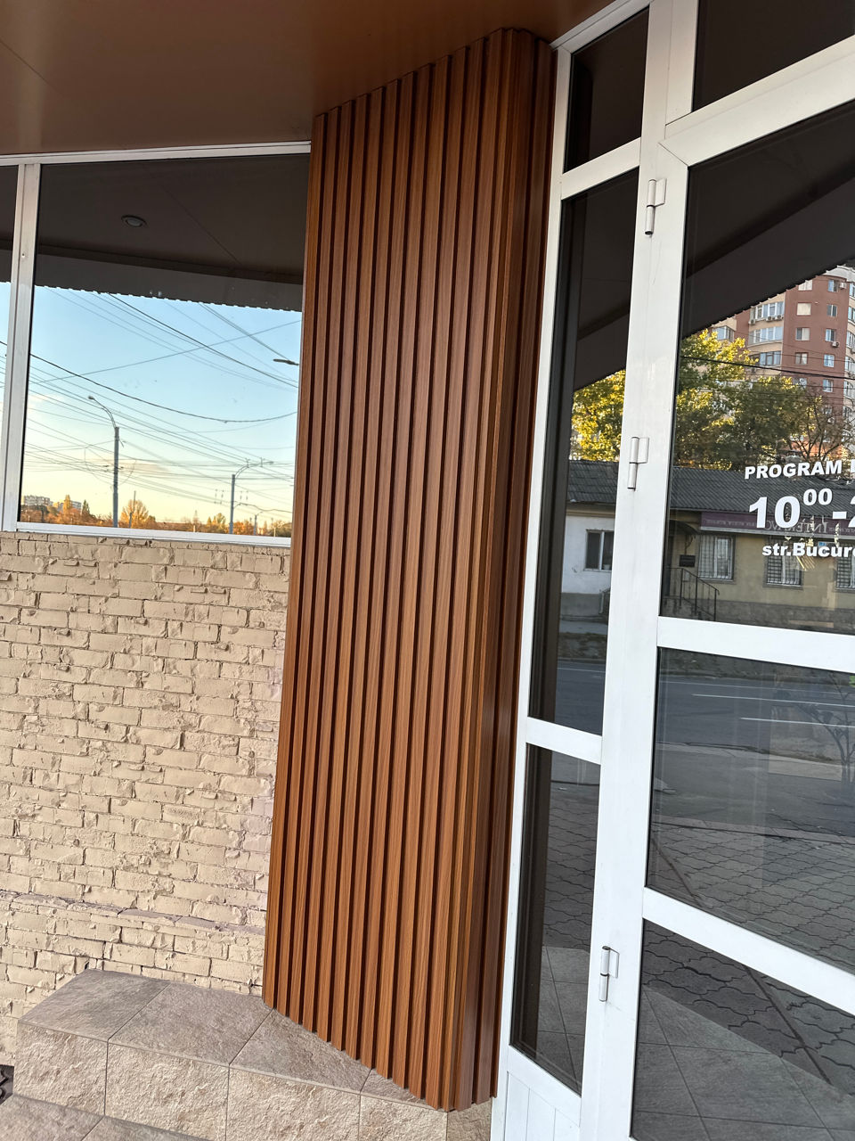 Riflaje decorative din lemn plastifiat pentru decorarea pereților foto 9