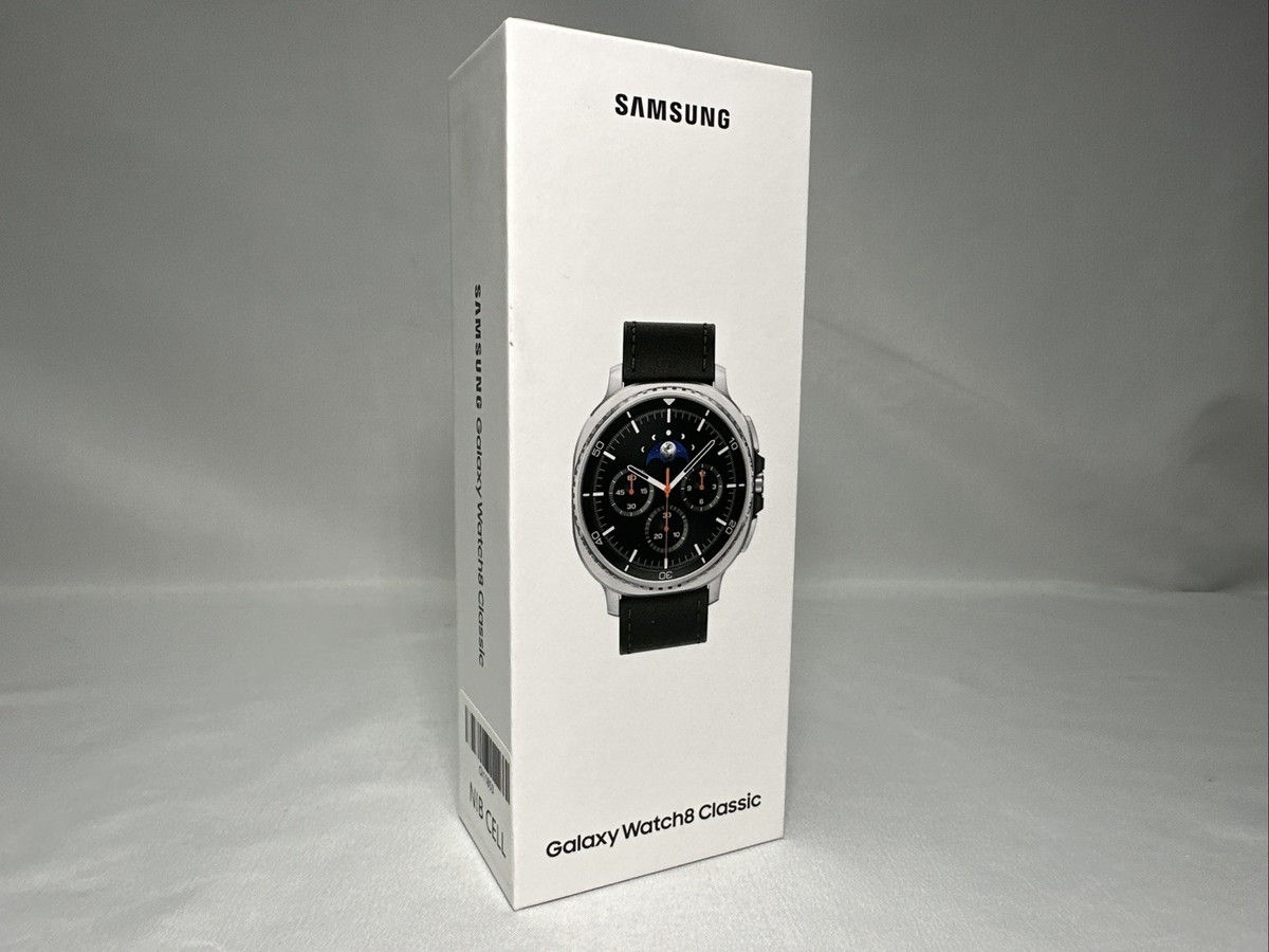 Samsung Galaxy Watch 8 Classic - 310 €. (Black). Запечатанные. Гарантия.