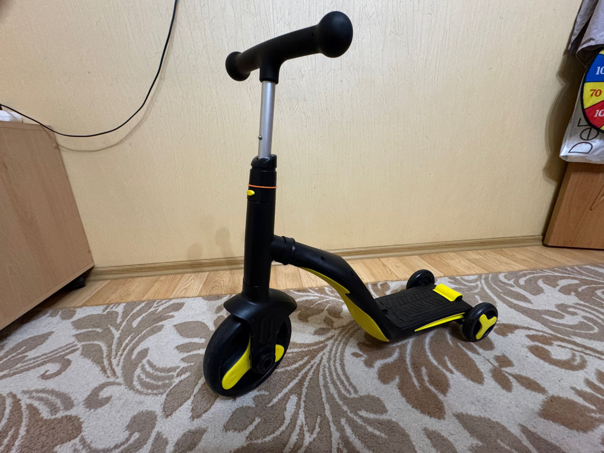Детский трехколесный самокат 3в1 Best Scooter фото 4