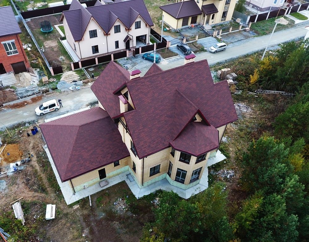 Sindrila bituminoasa , гибкая черепица foto 15
