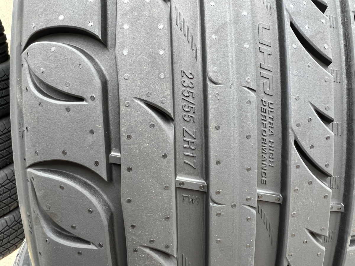 2 шины/2 anvelope 235/55 R17 Riken UHP (Michelin Group)/ Доставка, livrare toata Moldova фото 3
