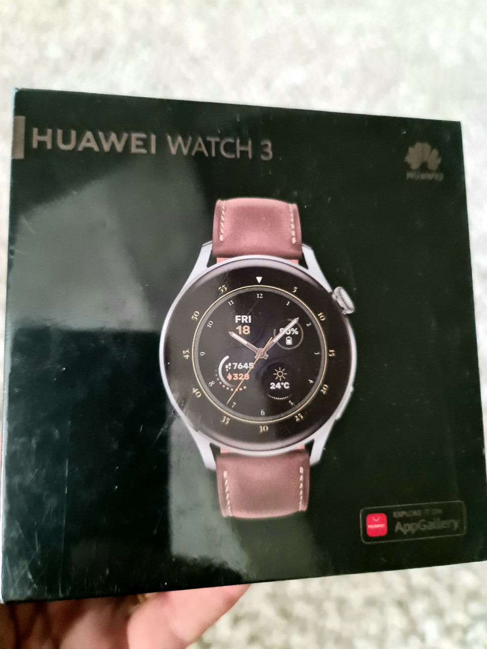 Ceas inteligent Huawei Watch 3 Classic Edition Stainless Steel GLL-AL04 ...