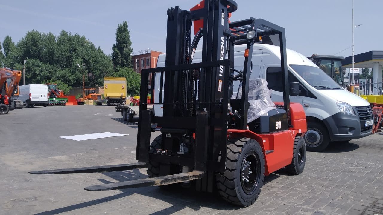 В наличии Вилочный Погрузчик Hangcha CPCD30-AG2 3т , диз., мачта 4.5м триплекс ,Side shift foto 1