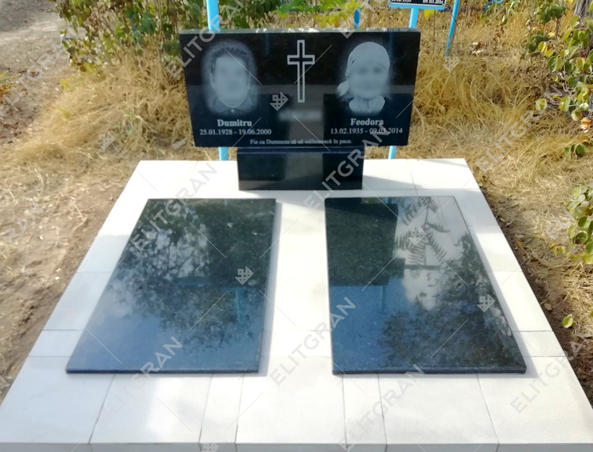 Catalog monumente funerare din granit Chisinau Moldova preturi,diferite modele,foto, cruci, Elitgran foto 6