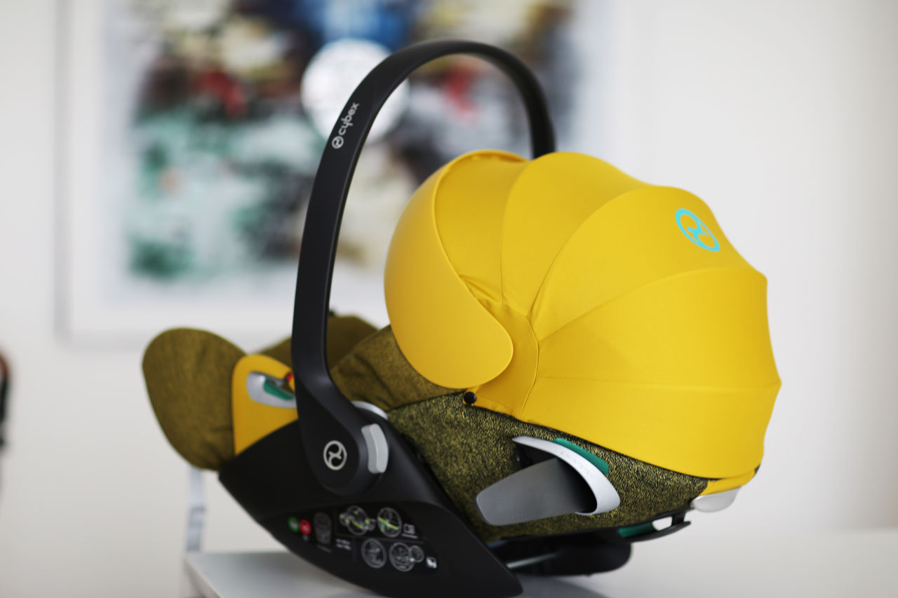 Cybex Platinum Cloud Z2 i-Size scoică auto pentru copii Mustard Yellow Plus foto 1
