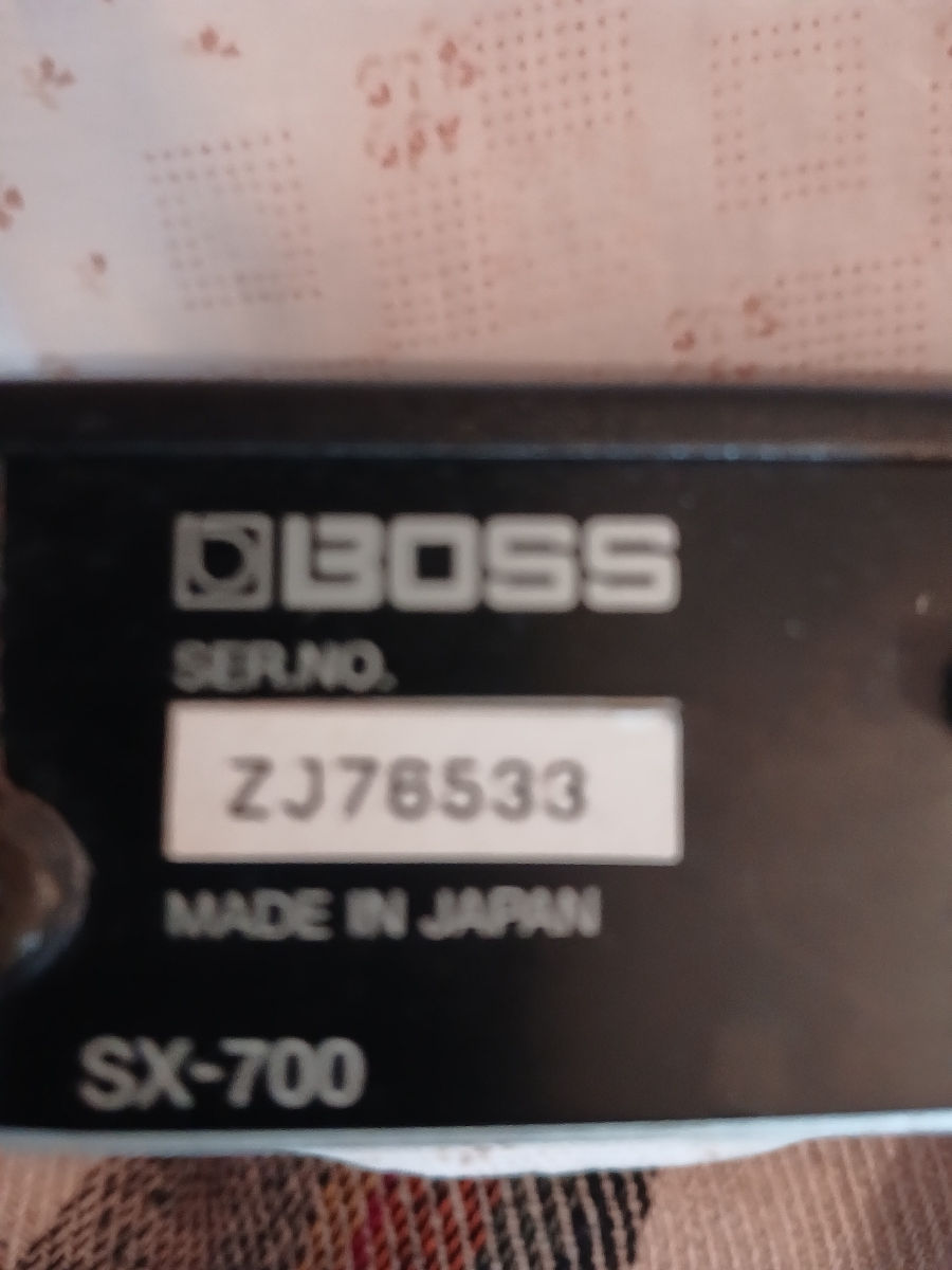 Boss sx700, procesor studio efect foto 2