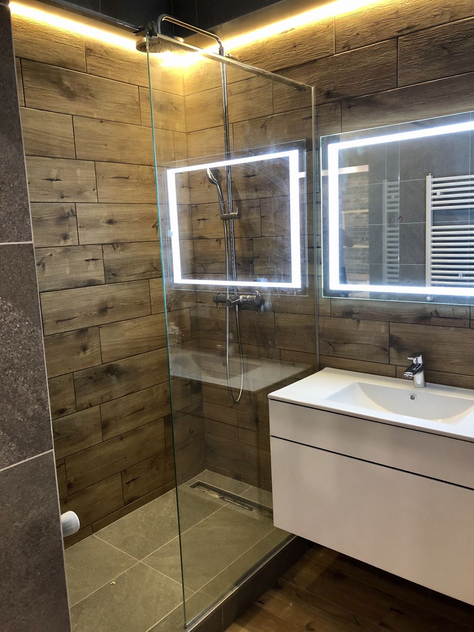 Душевые перегородки в стиле loft foto 1