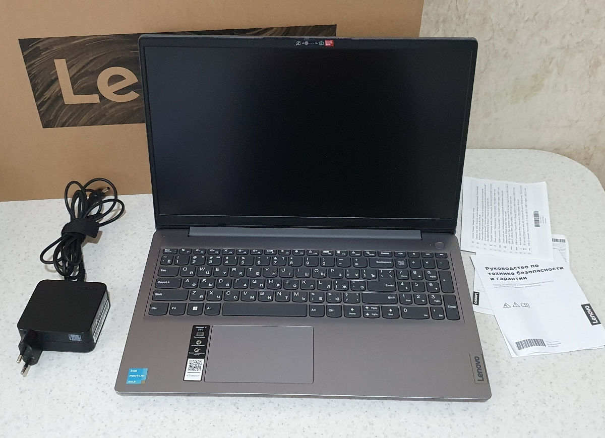Новый Мощный LENOVO ideapad 3. Pentium GOLD 7505 3,5GHz. 4ядра. 8gb. SSD 256gb. Full HD 15,6d  foto 2