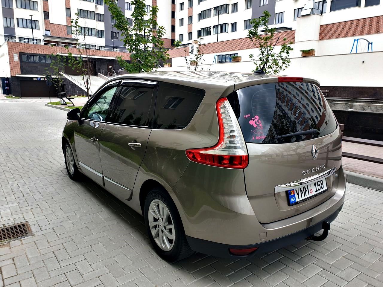 Renault grand scenic клиренс