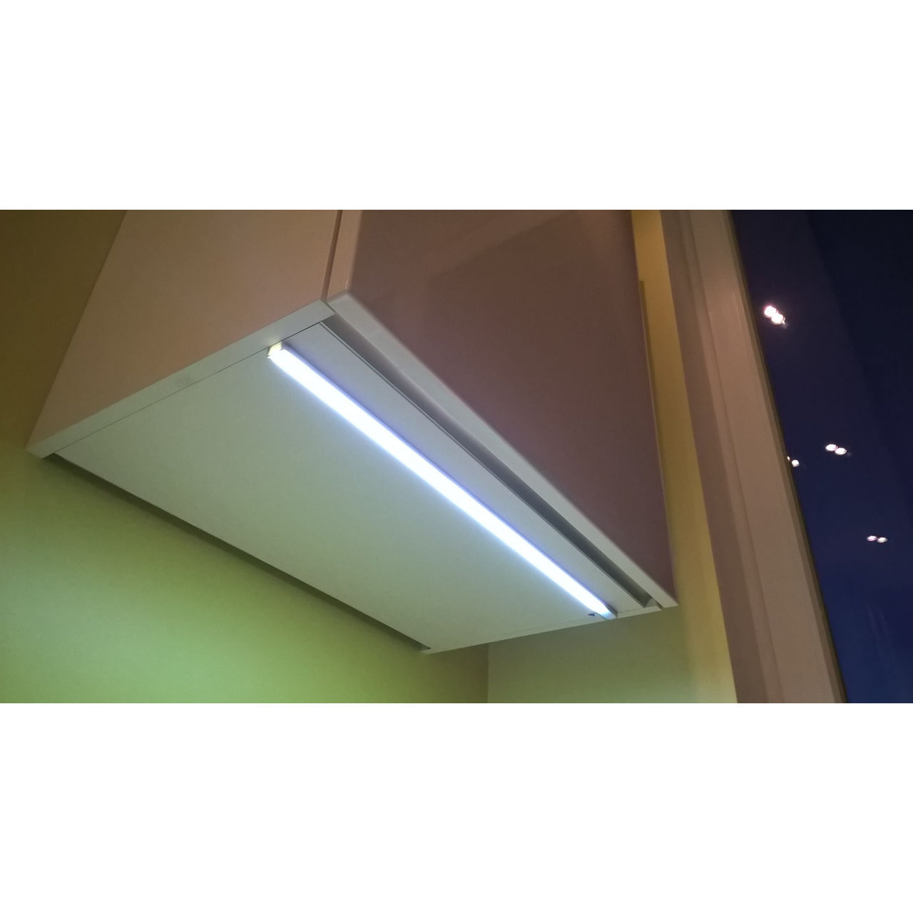 Lampă suspendată cu LED din profil KITCH-0717/1, 1m, 220V, 12W, 6500K Lampa LED de suprafata realiza foto 8