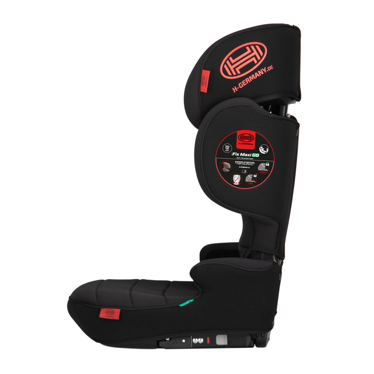 Heyner kids isofix-kindersitz i-fix maxi go (ii,iii) garantie / livrare! фото 7