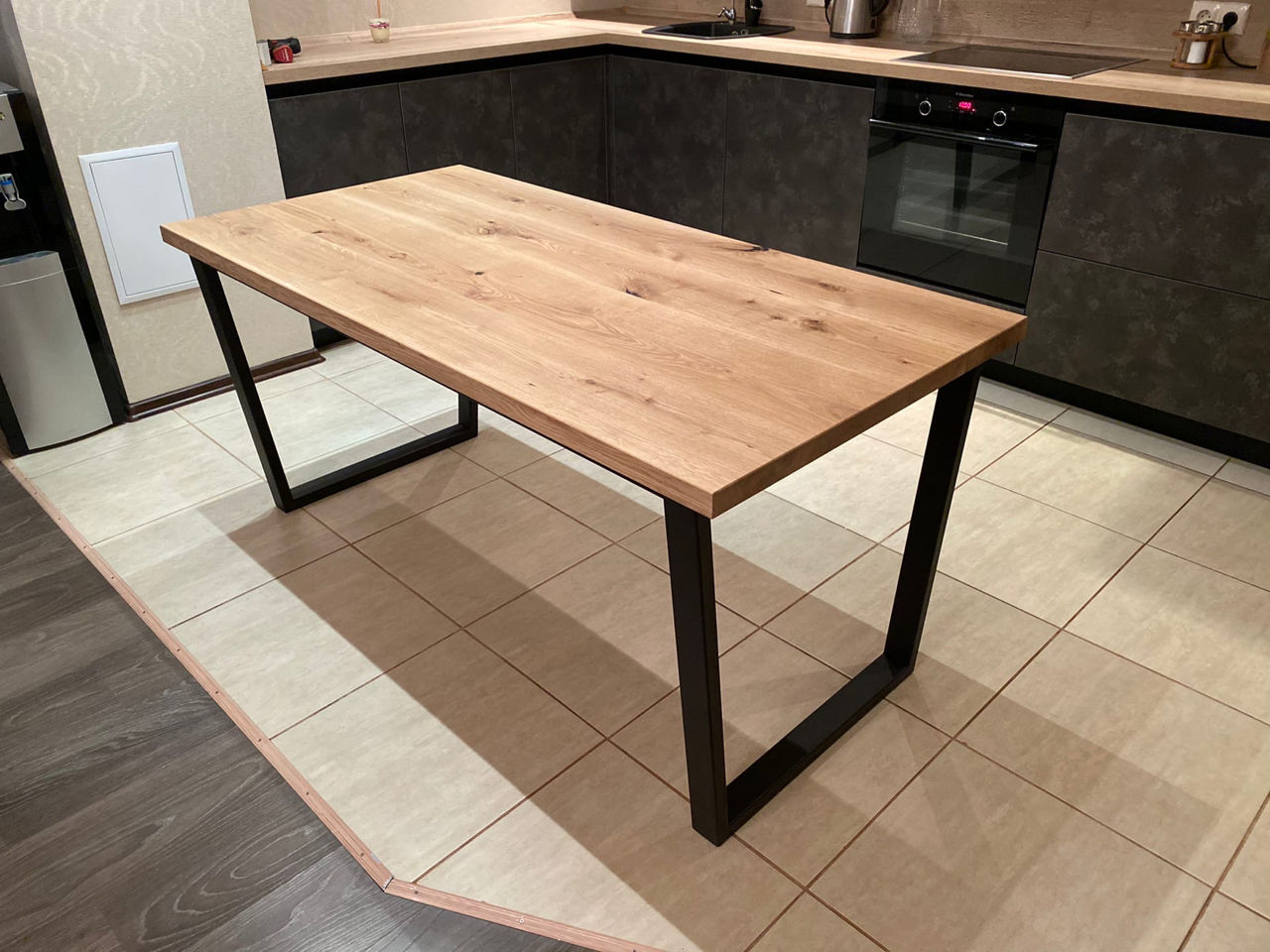 Mobila pentru bucatarie loft din metal, la comanda. reduceri foto 4