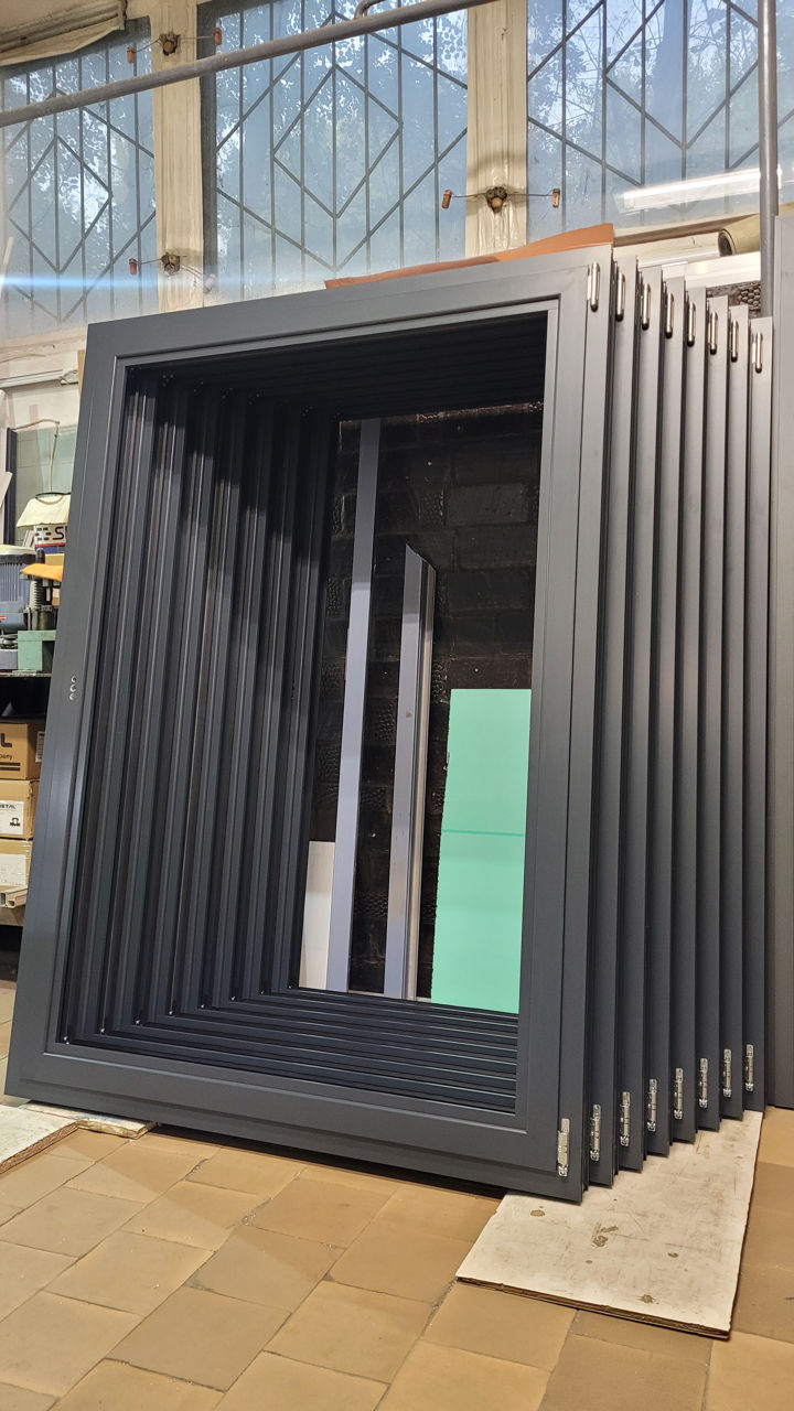 Ferestre si usi din aluminiu Alutech W72 / Алюминевые окна и двери Alutech W72. foto 2