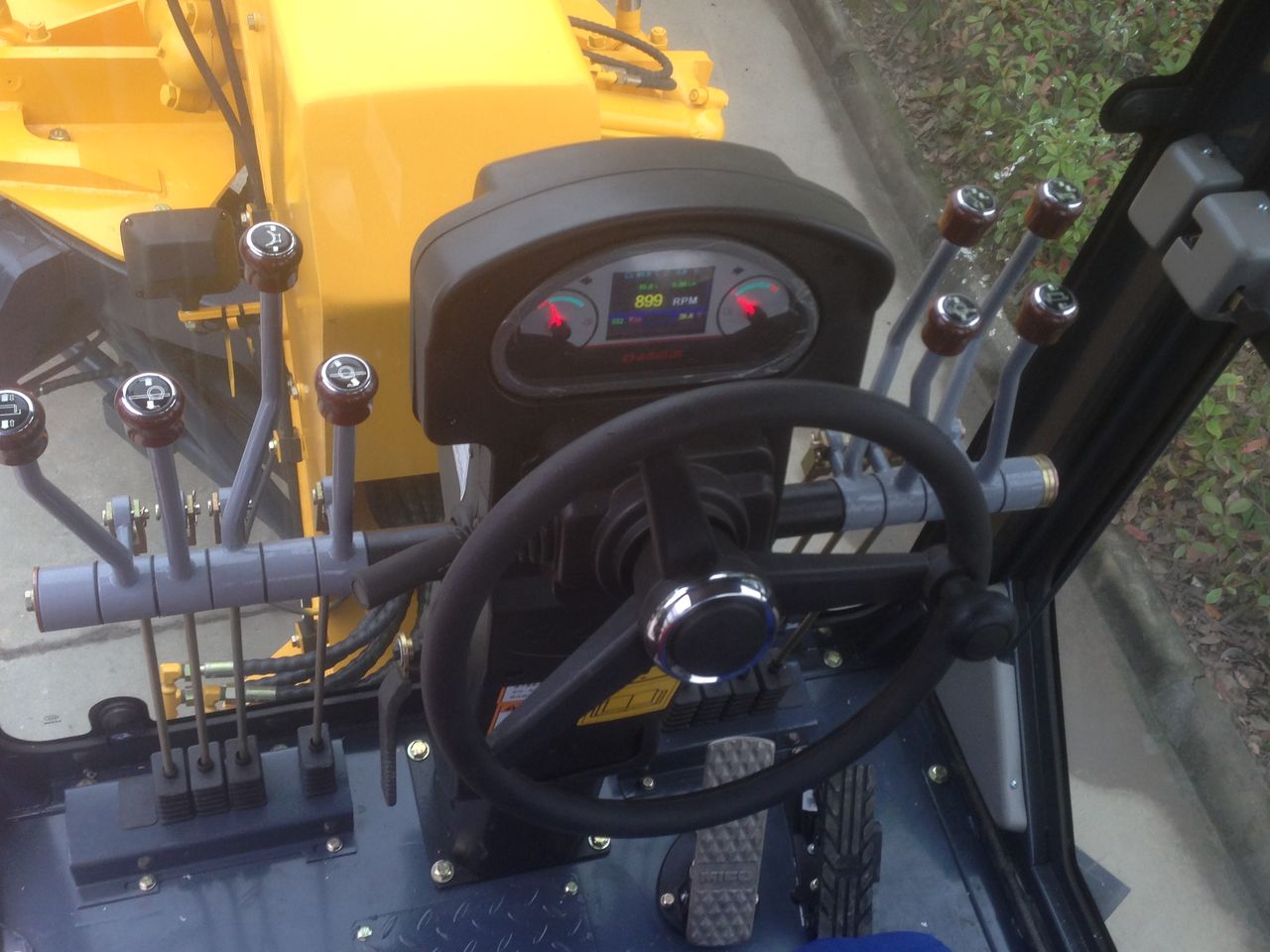 Autogreider PY130- 12000kg foto 3