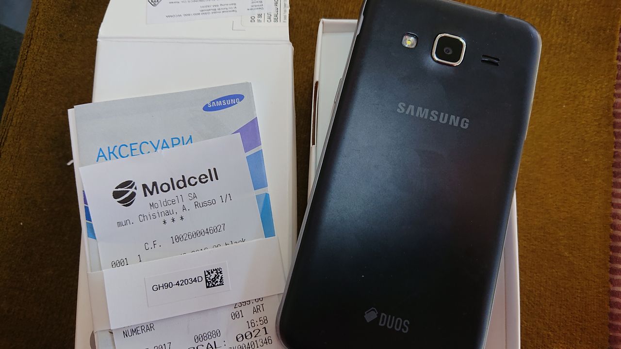 Samsung Galaxy J3 duos коробка,документы