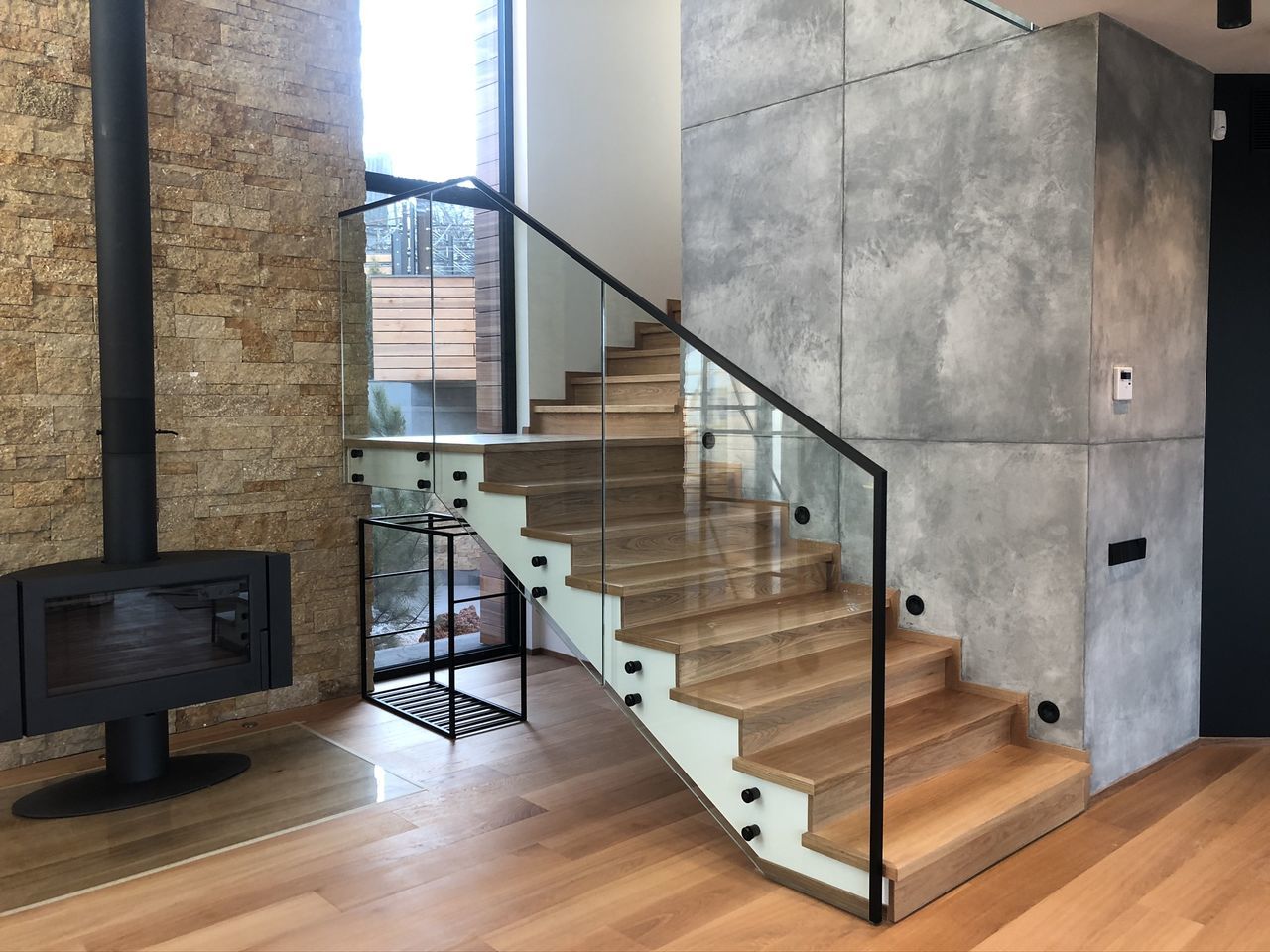 Balustrade din sticla foto 8