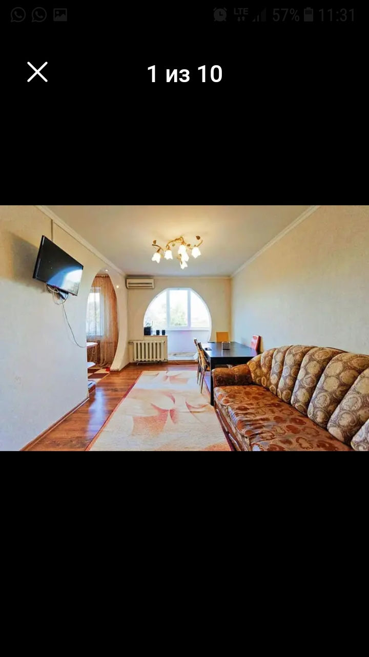 Apartament cu 3 camere, 60 m², Botanica, Chișinău foto 2