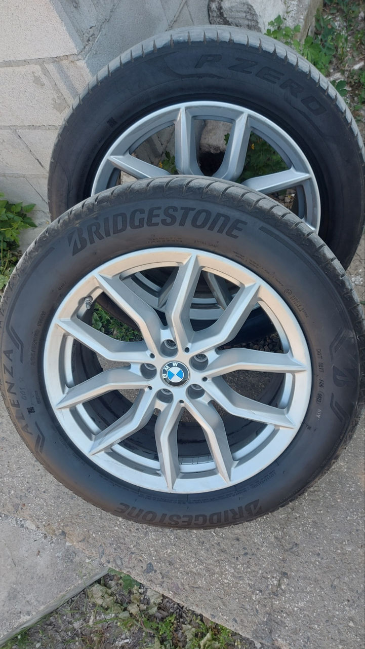 Cauciucuri 265/50R19 cu tot cu jante BMW X5 - set 4 bucăți 620 euro foto 0