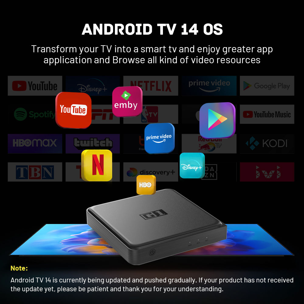 TV Box Kinhank G1 4K, Android, тв бокс Smart тв приставка foto 5