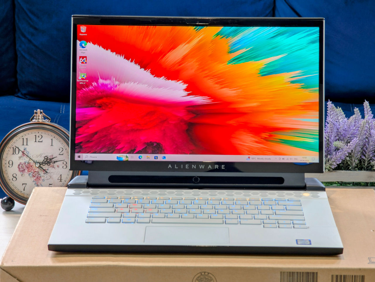 Ноутбук Dell Alienware M15 R2 4K Oled (Core i9 9980HK/16Gb DDR4/2TB SSD/6Gb Nvidia RTX 2080/15.6") фото 0