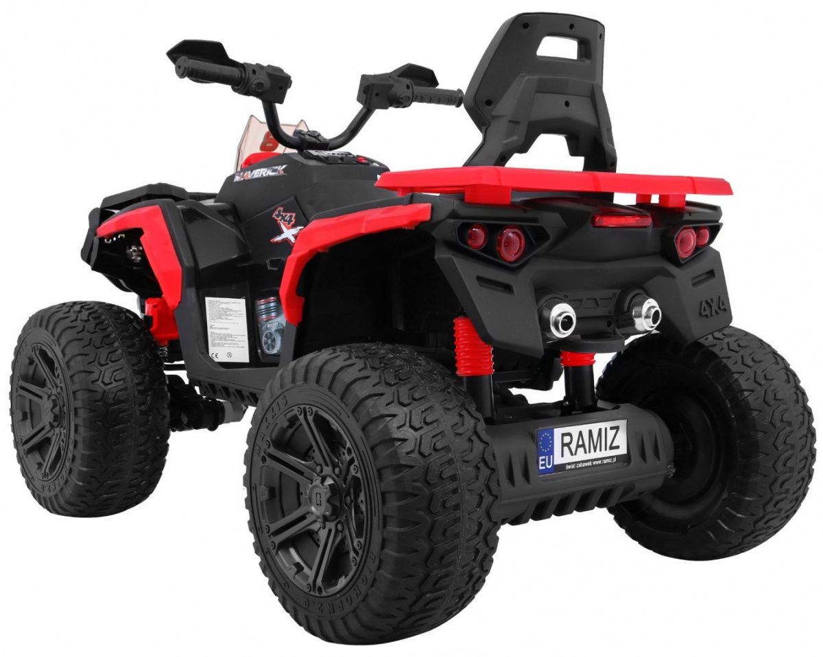 Transport electric pentru copii ATV 4x4 pe acumulator de 12 volți. foto 5