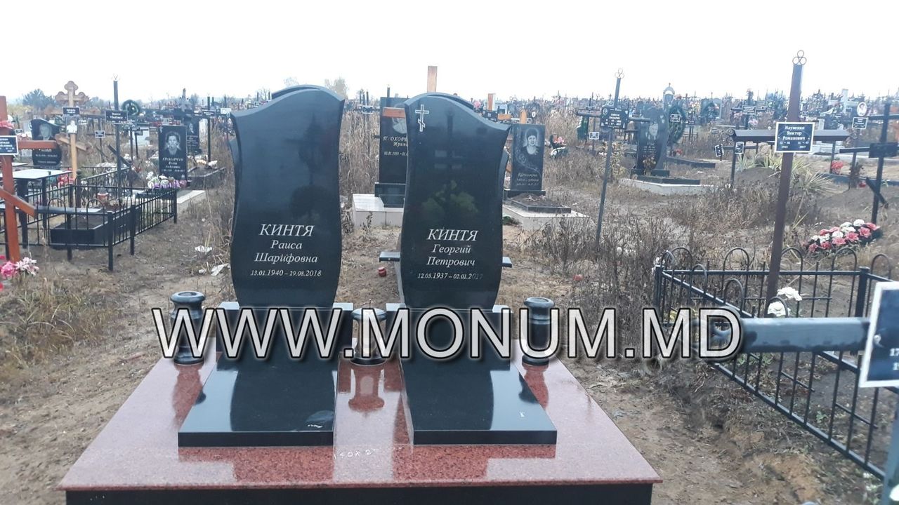 Monument din granit negru de calitate superioara 6600 L. foto 2