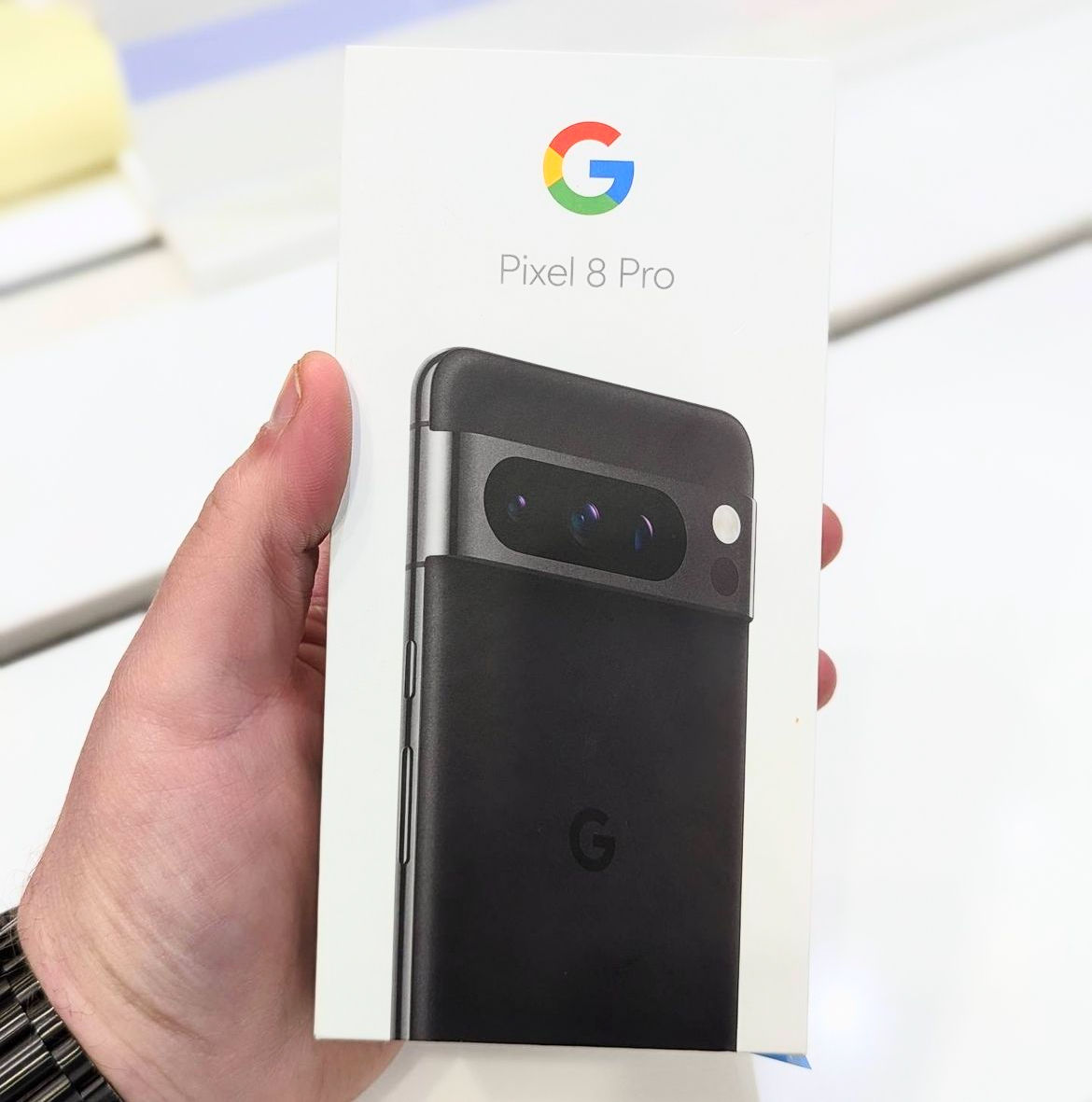 Google Pixel 8 Pro 8/256gb black sigilat , certificat de garantie ! foto 0