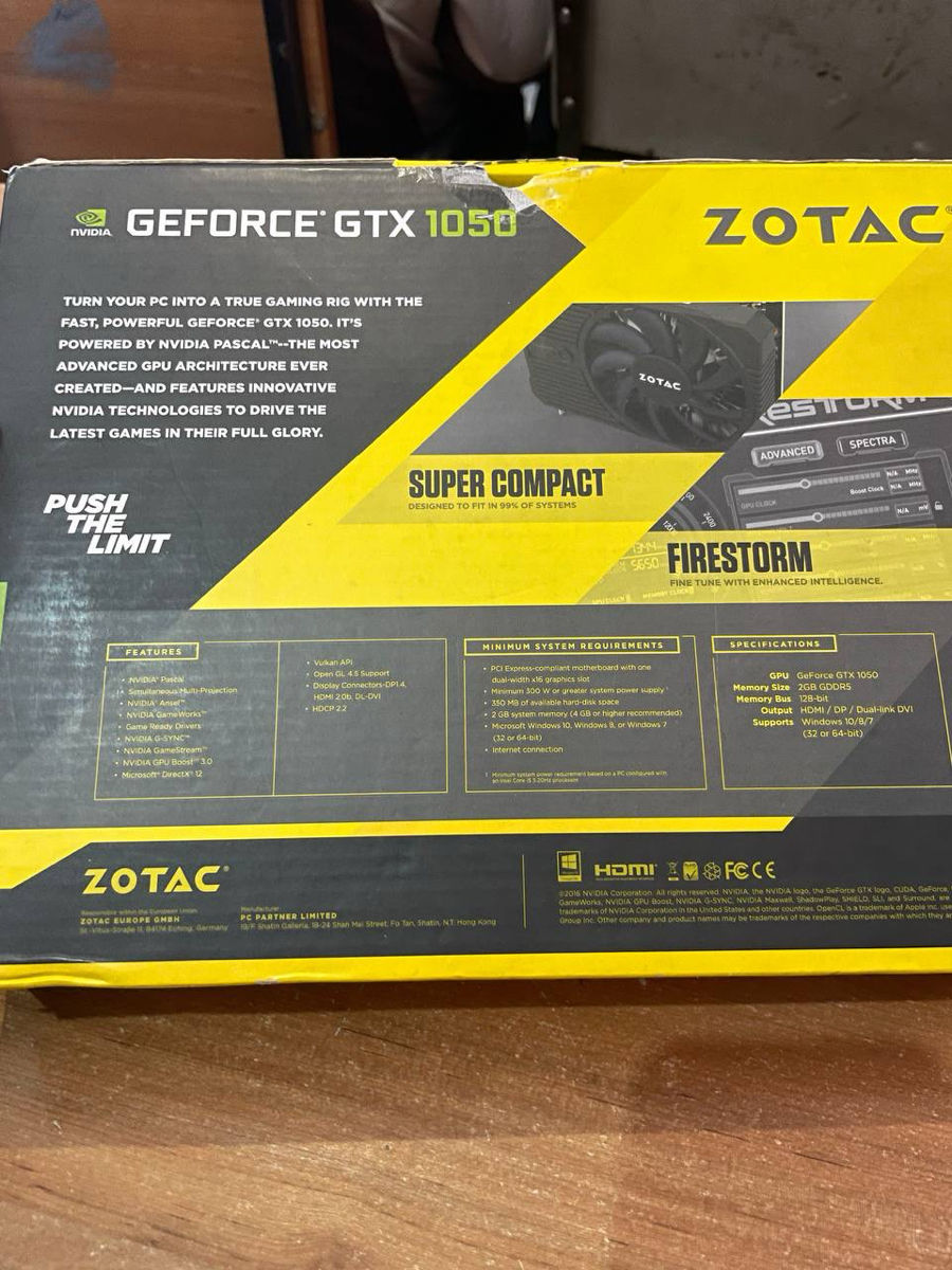 Placa video GTX 1050 2GB foto 1