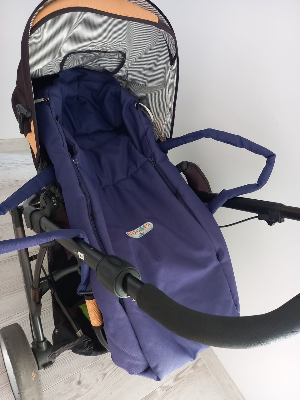 Чехол-конверт зимний для коляски с ручками/ Husă-plic de iarnă pentru ...